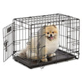 IvoQ Hondenbench S – Zwart – 60×43×49.5 cm-IvoQ