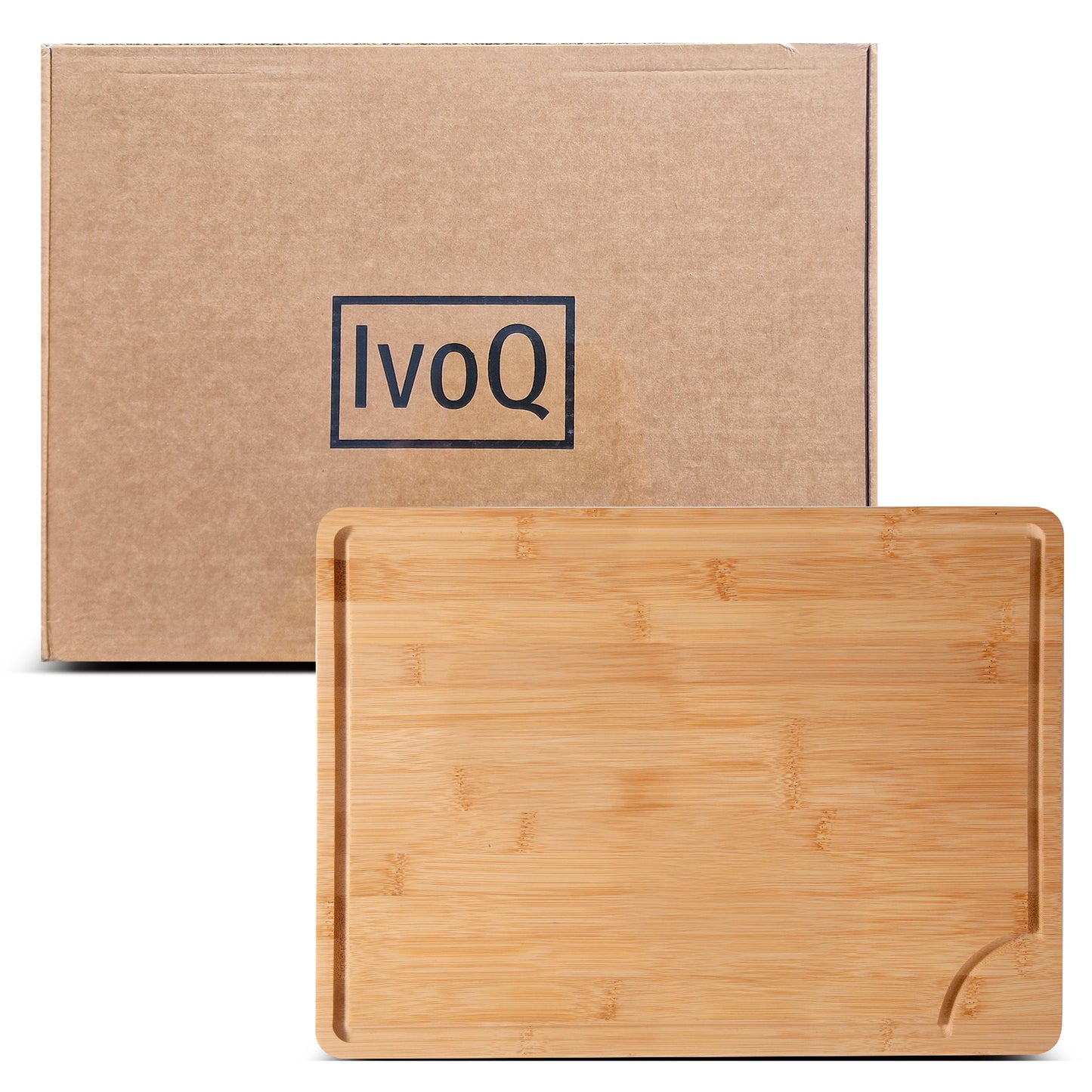 IvoQ Bamboe Snijplank 40x30 cm-IvoQ