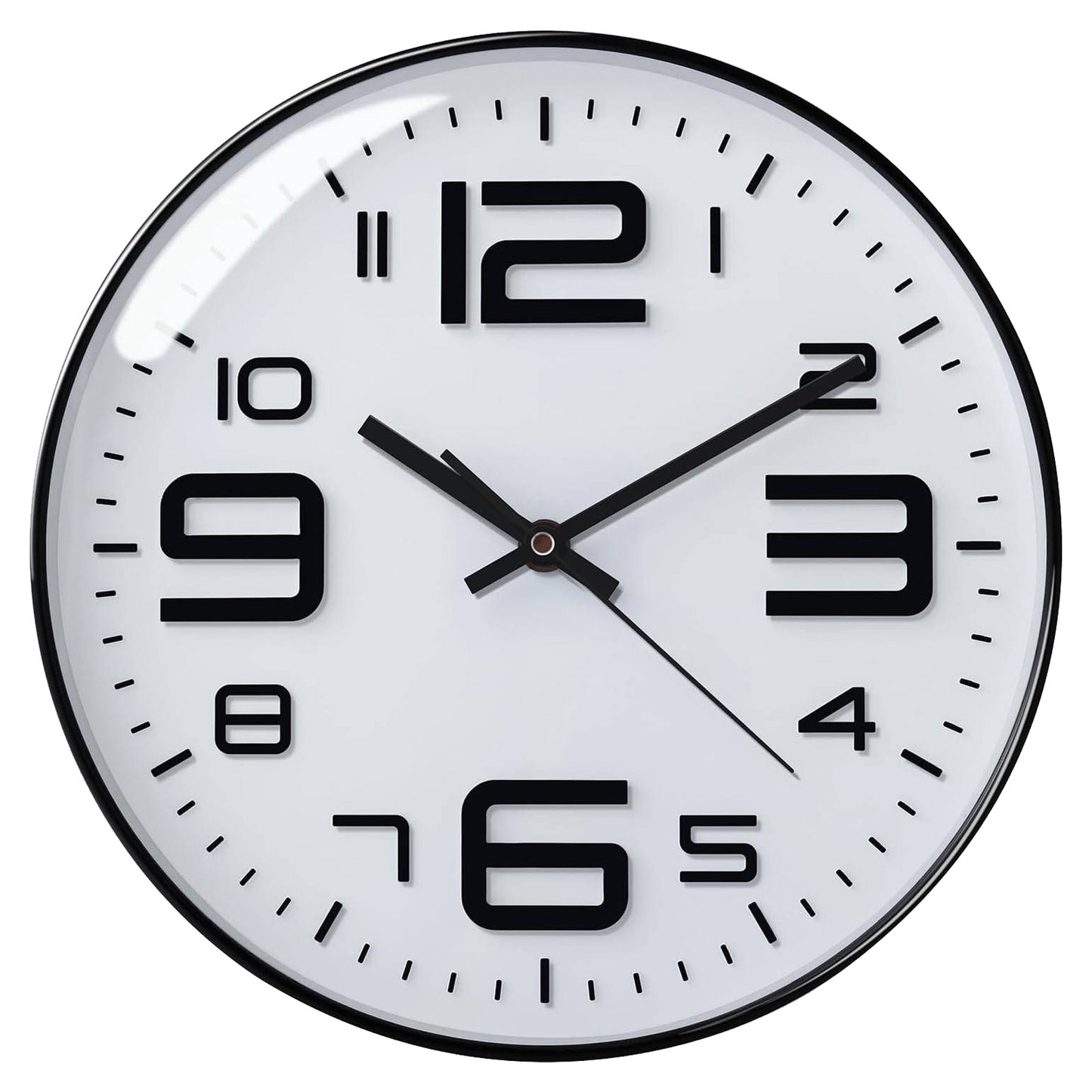 IvoQ Wandklok Modern Design Wit 30 cm-IvoQ