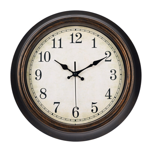 IvoQ Wandklok Retro Stil Quartz 30 cm-IvoQ