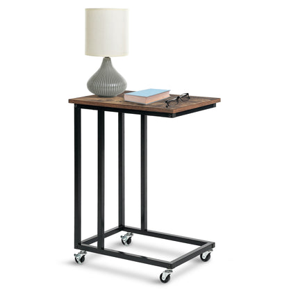 IvoQ Bijzettafel op Wieltjes-IvoQ