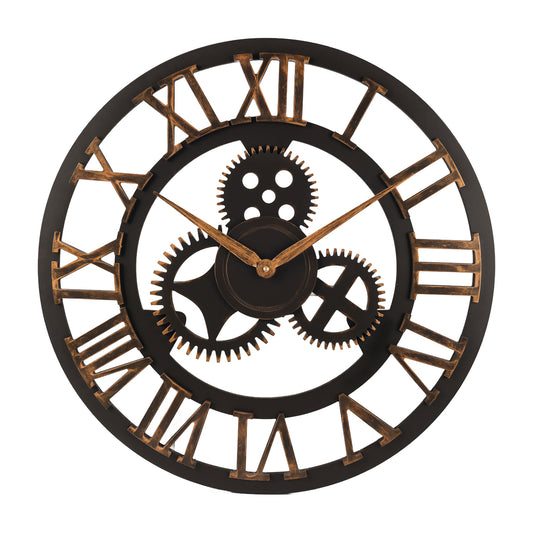 IvoQ Wandklok Industrieel XXL 60 cm-IvoQ