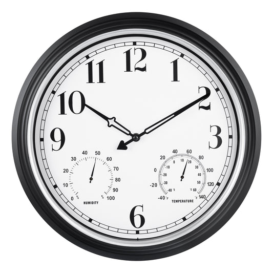 IvoQ Wandklok Retro Waterdicht 40 cm-IvoQ