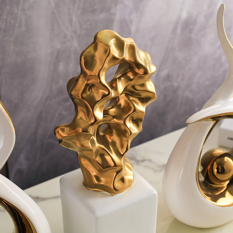 IvoQ Keramische Beelden Set Modern Luxe-IvoQ