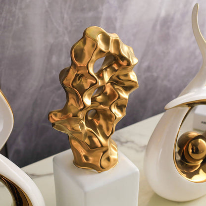 IvoQ Keramische Beelden Set Modern Luxe-IvoQ