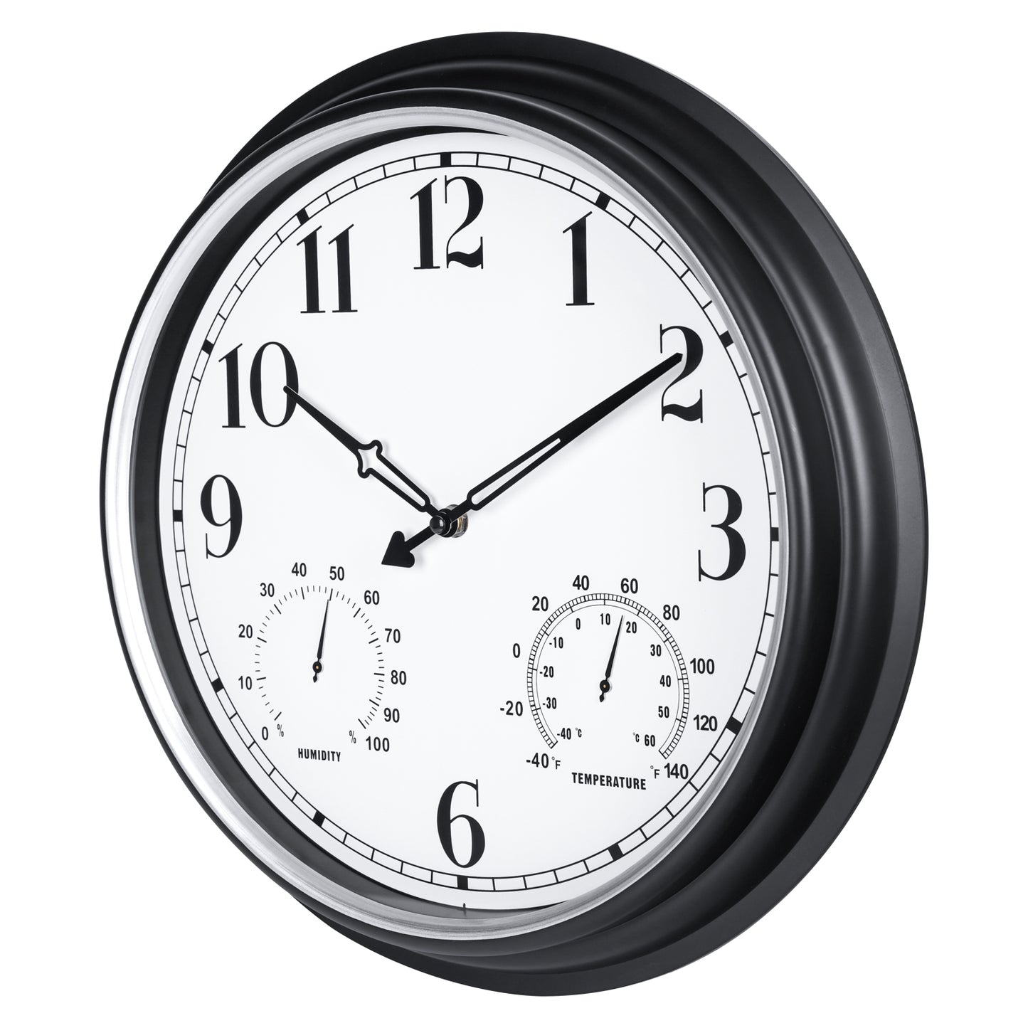 IvoQ Wandklok Retro Waterdicht 40 cm-IvoQ