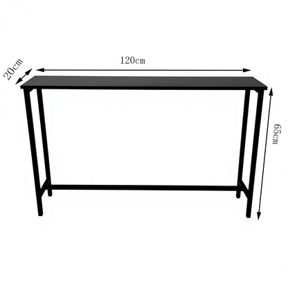 IvoQ Smalle Sidetable Industrieel - 120x20x65 cm