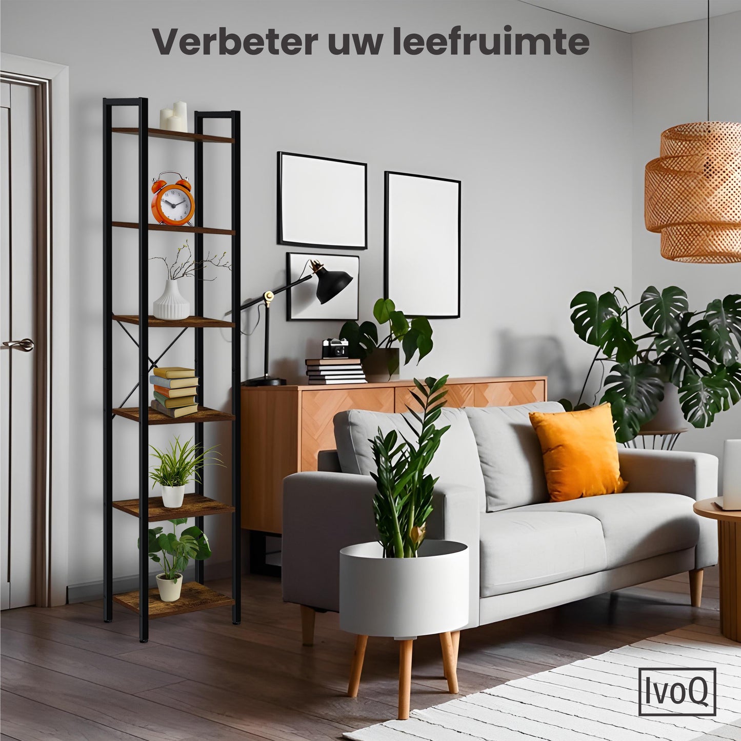 IvoQ Industriële Boekenkast-IvoQ