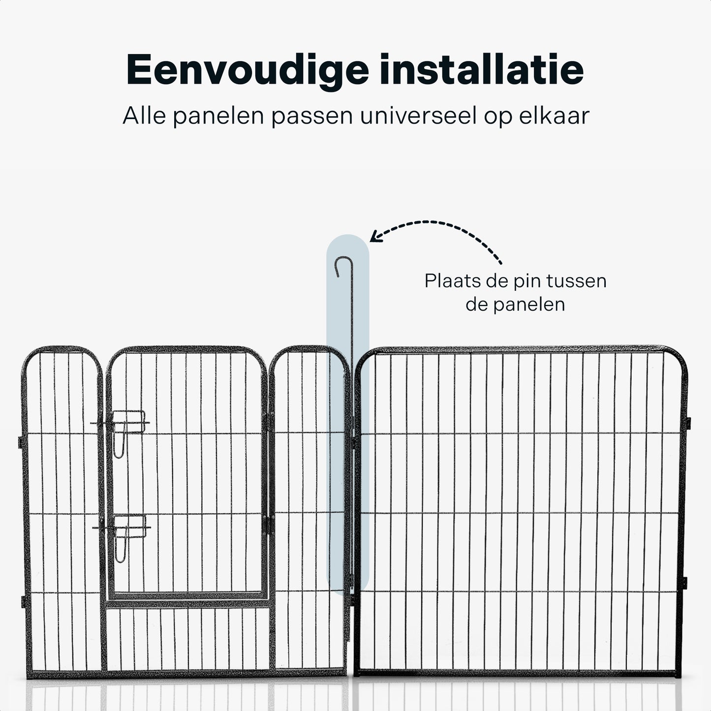 IvoQ XXL Puppyren 16 Panelen (80x80 cm)