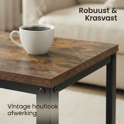IvoQ Industriële Salontafel 106x60 cm