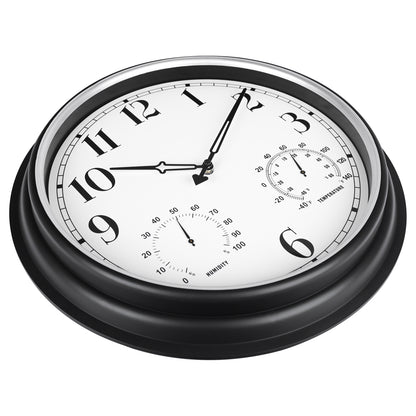 IvoQ Wandklok Retro Waterdicht 40 cm-IvoQ