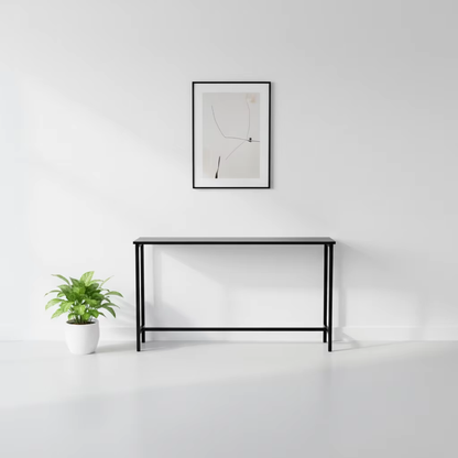 IvoQ Smalle Sidetable Industrieel - 120x20x65 cm