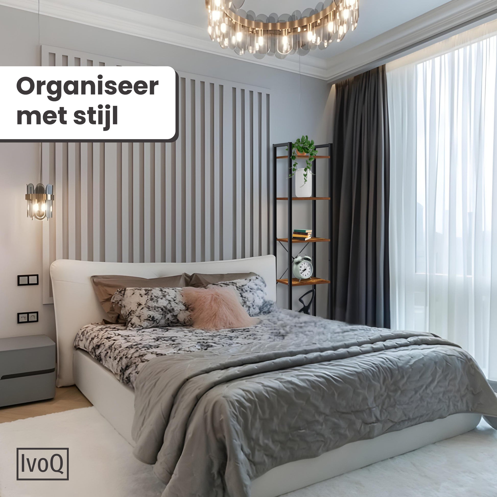 IvoQ Industriële Boekenkast-IvoQ