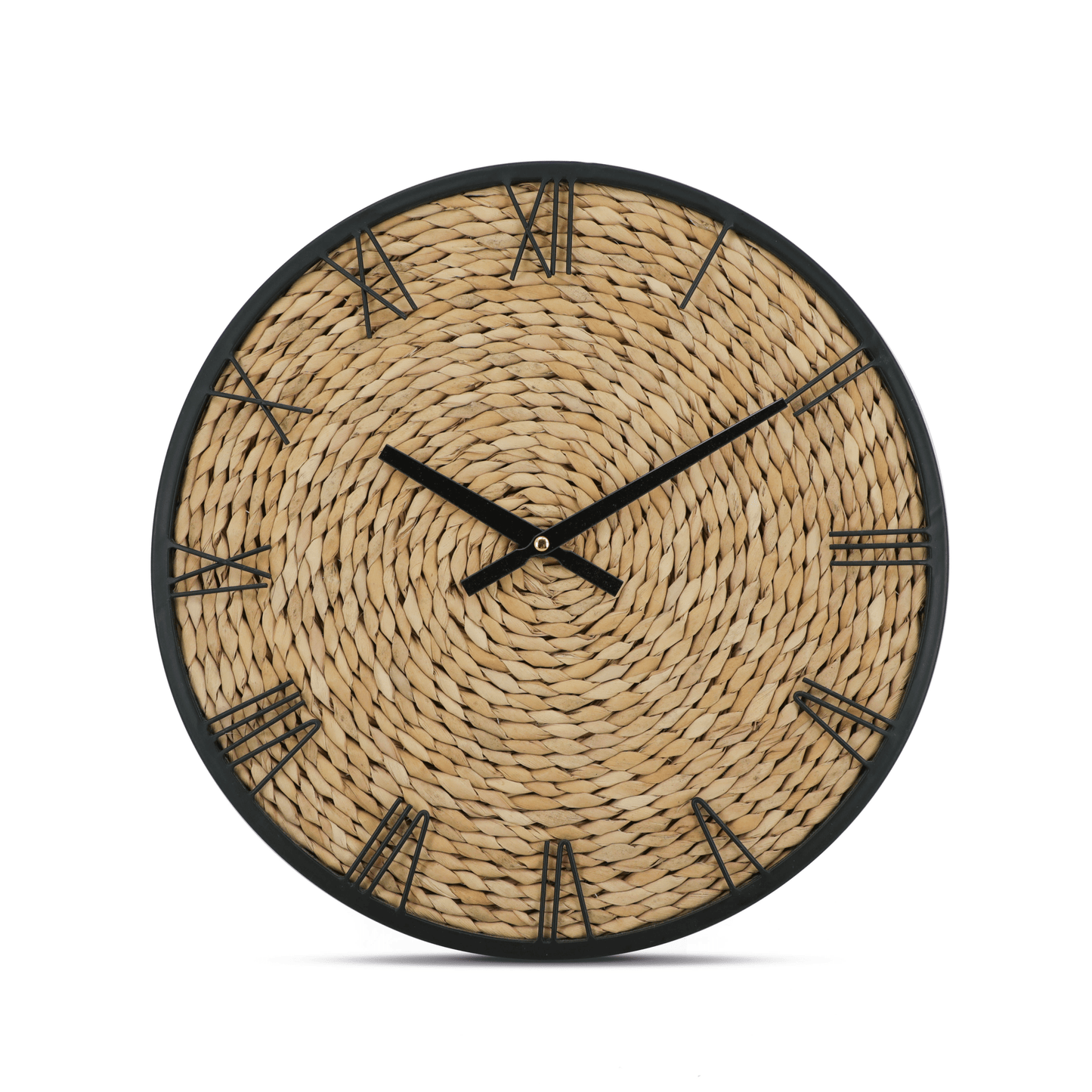 IvoQ Wandklok Zeegras Stil Quartz 40 cm-IvoQ