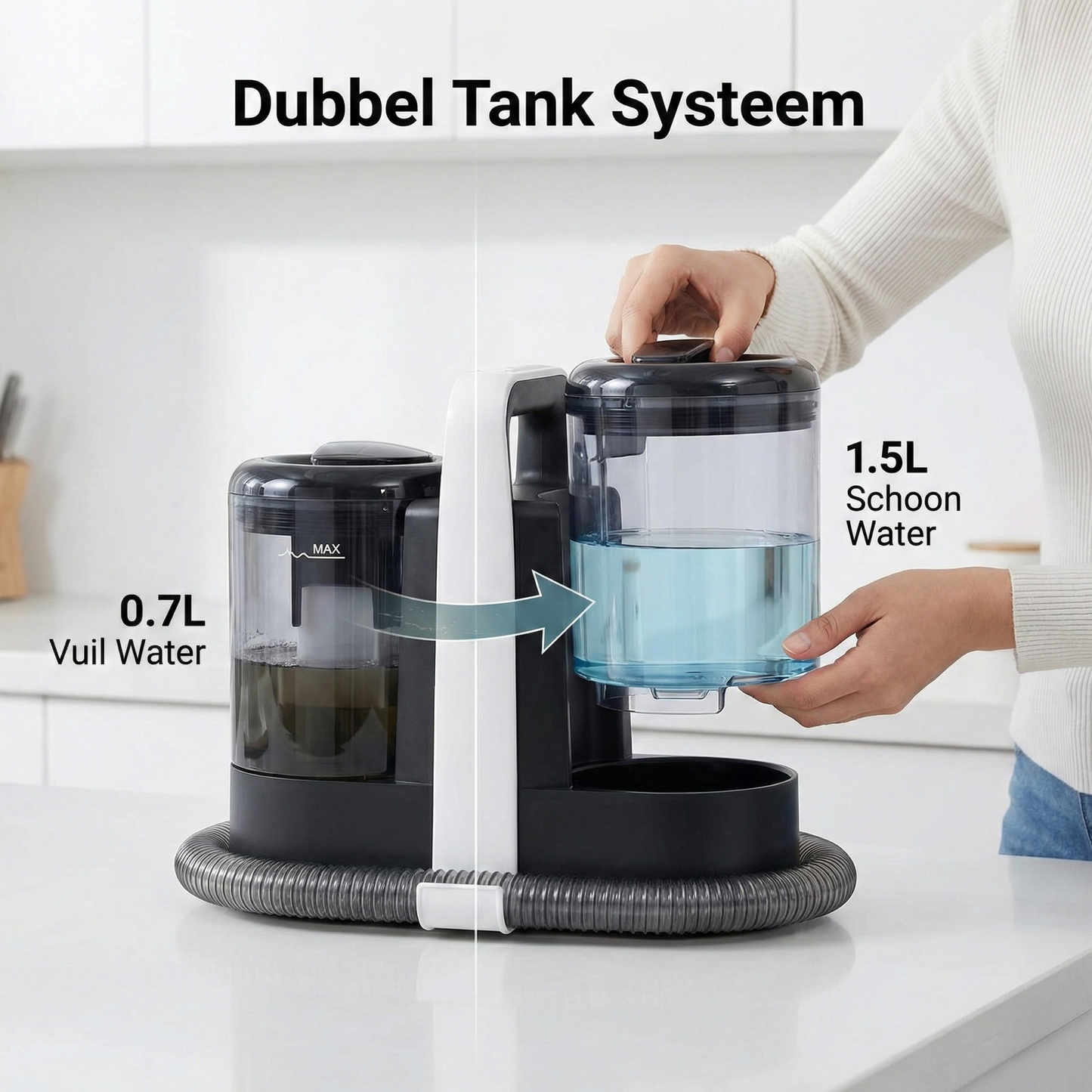 IvoQ Tapijtreiniger & Vlekkenreiniger 600W