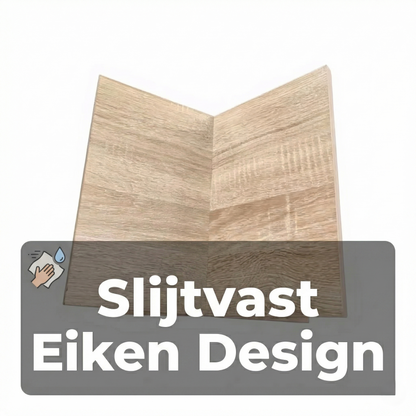 IvoQ Boekenstandaard X-Design - Eikenhout Look