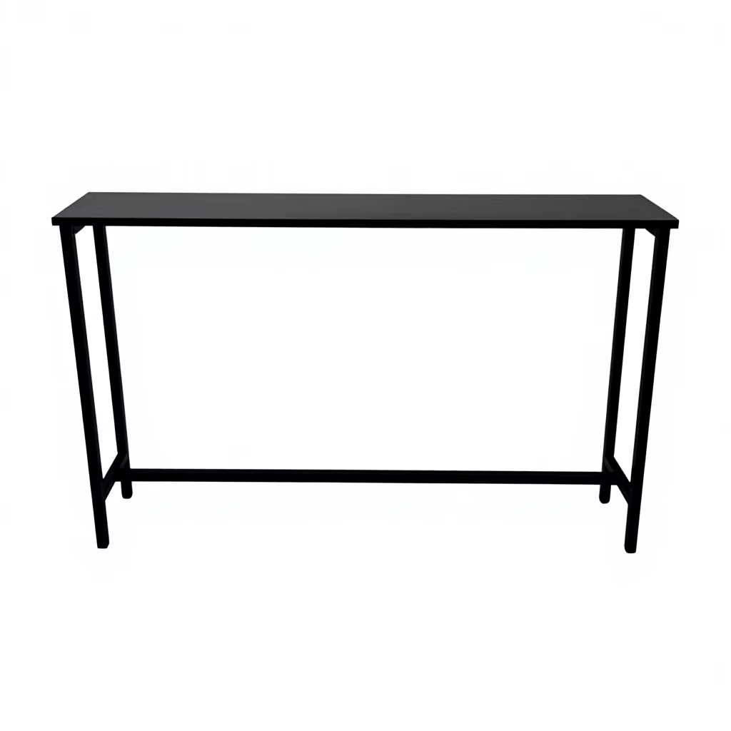 IvoQ Smalle Sidetable Industrieel - 120x20x65 cm