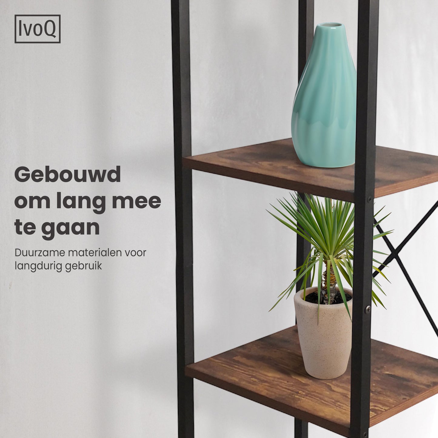 IvoQ Industriële Boekenkast-IvoQ