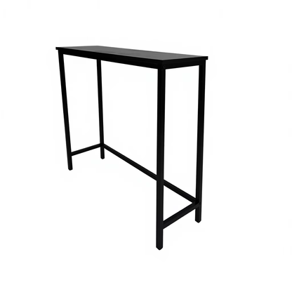 IvoQ Sidetable Zwart Industrieel - 75 x 24 x 75 cm
