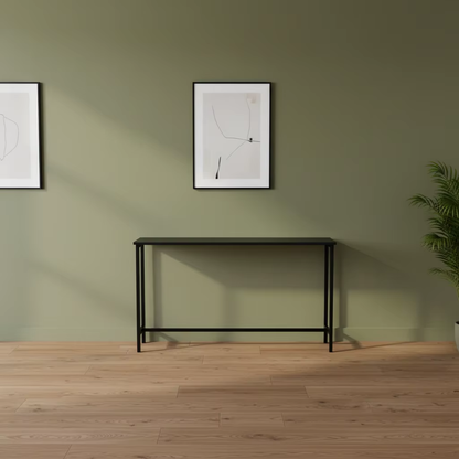 IvoQ Smalle Sidetable Industrieel - 120x20x65 cm