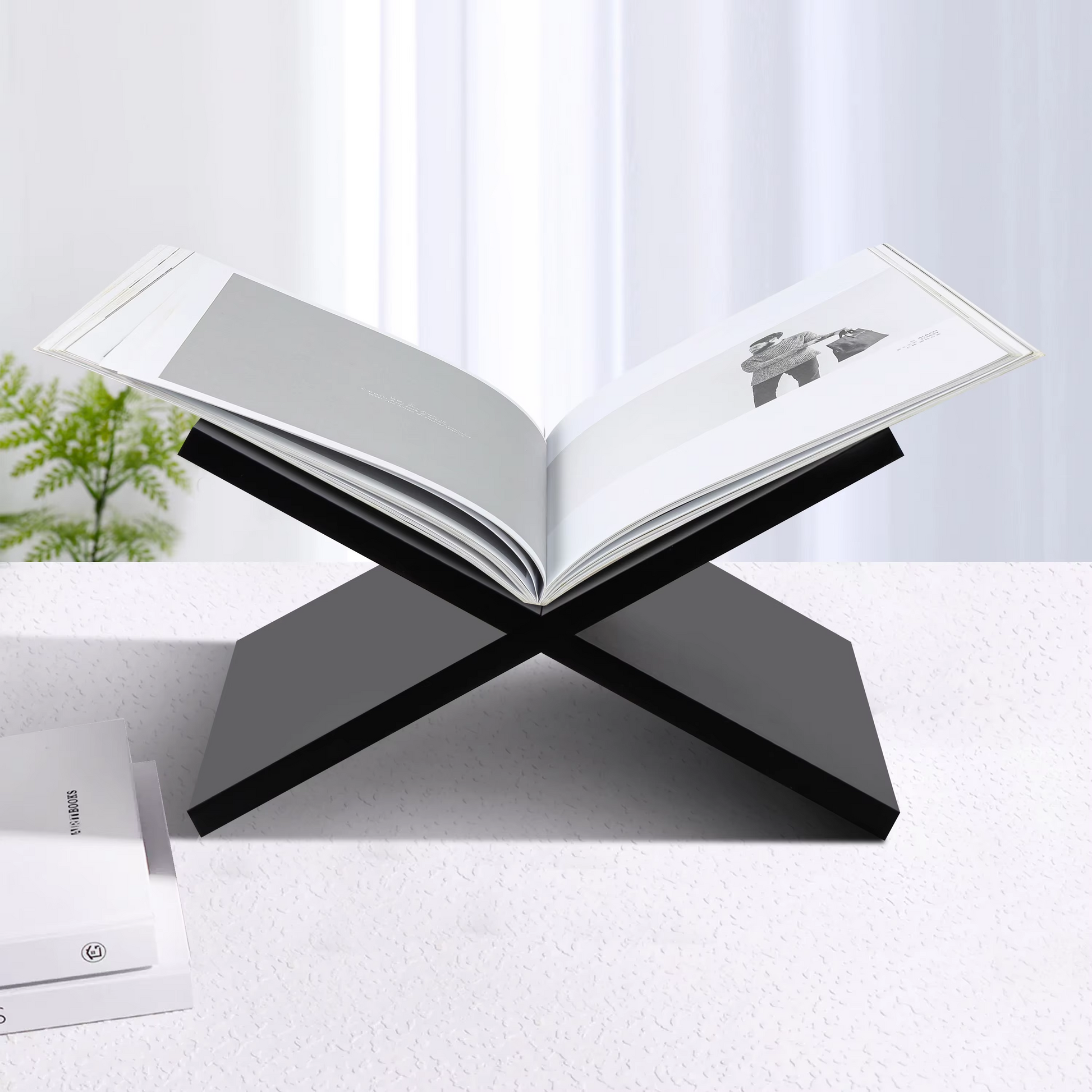 IvoQ Boekenstandaard X Zwart-IvoQ