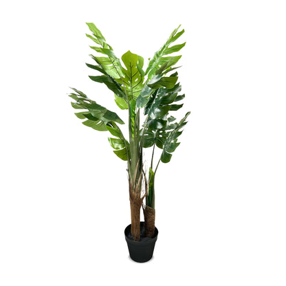 IvoQ Monstera Kunstplant 120 cm-IvoQ
