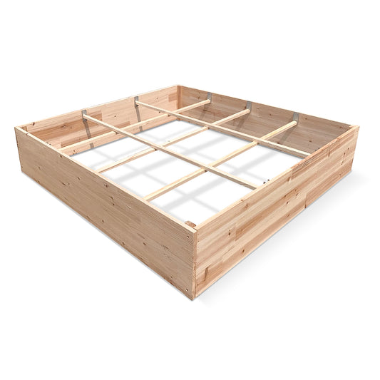 IvoQ Houten Moestuinbak 100 x 100 cm-IvoQ