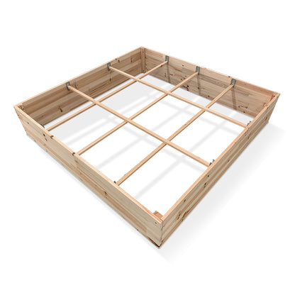 IvoQ Houten Moestuinbak 100 x 100 cm-IvoQ